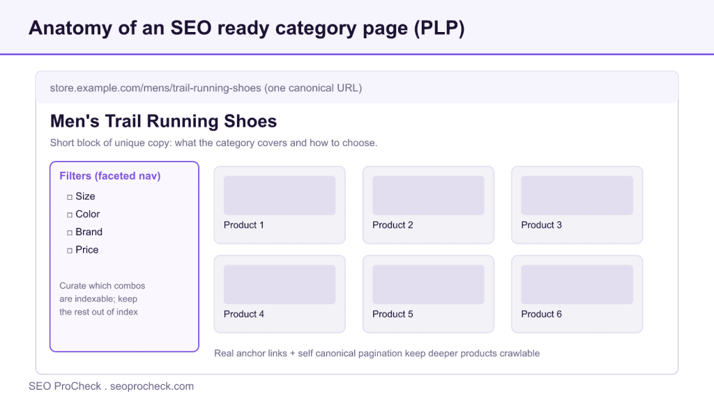 E-commerce category page optimization 3 E-commerce category page optimization