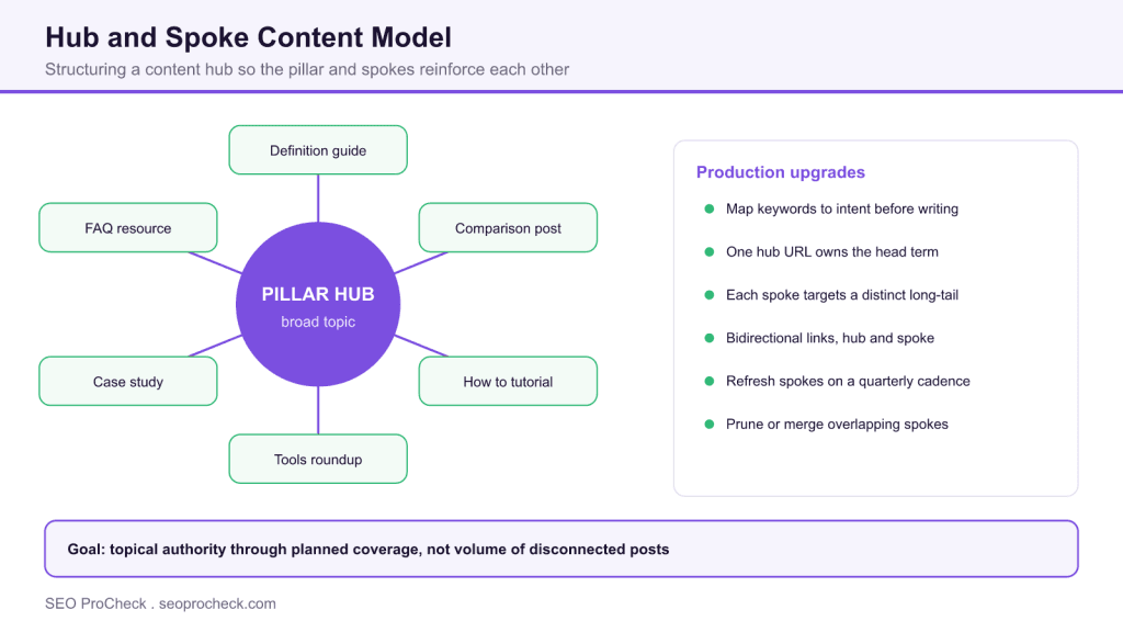Content hubs: how to improve the way you’re currently producing hub and spoke content 3 Content hubs: how to improve the way you’re currently producing hub and spoke content
