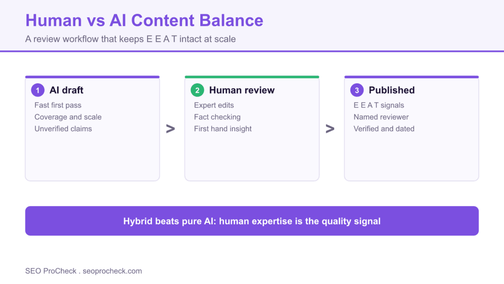 Human vs ai content balance 3 Human vs ai content balance