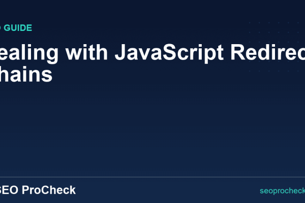Dealing with JavaScript Redirect Chains