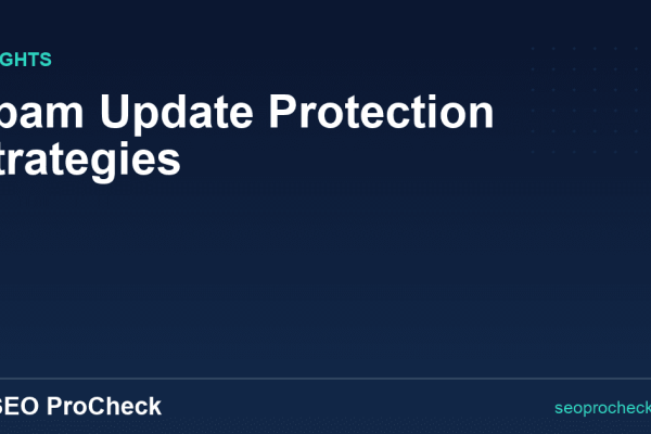 Spam Update Protection Strategies