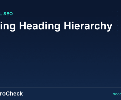 Missing Heading Hierarchy