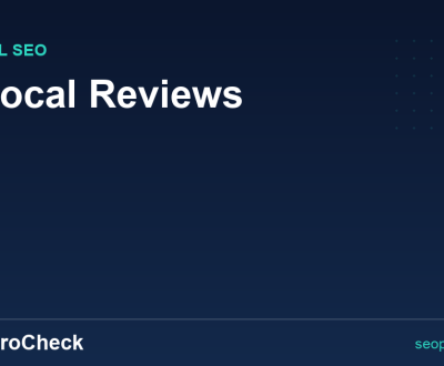 No Local Reviews