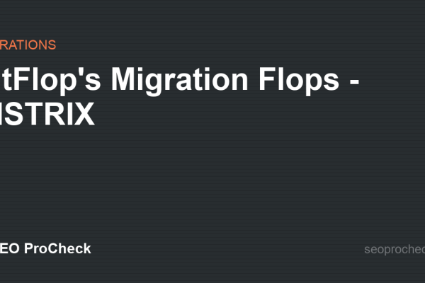 FitFlop's Migration Flops - SISTRIX