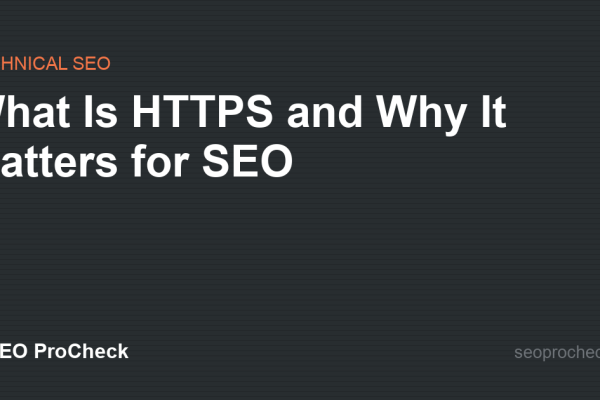 What Is HTTPS and Why It Matters for SEO