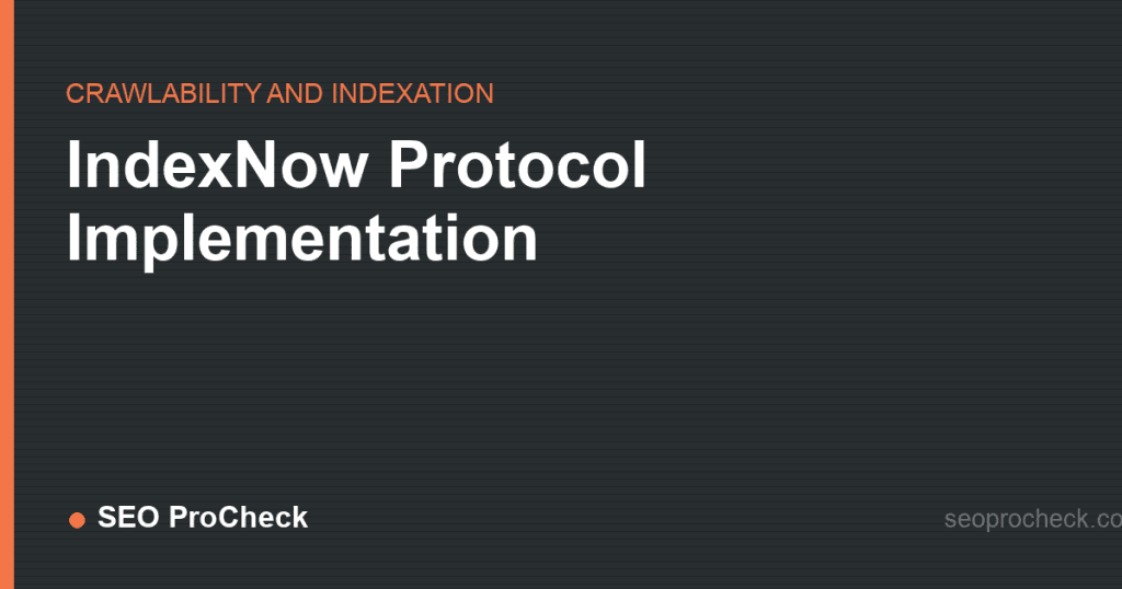 Indexnow protocol implementation 2 Indexnow protocol implementation
