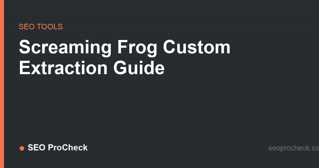 Screaming frog custom extraction guide 2 Screaming frog custom extraction guide