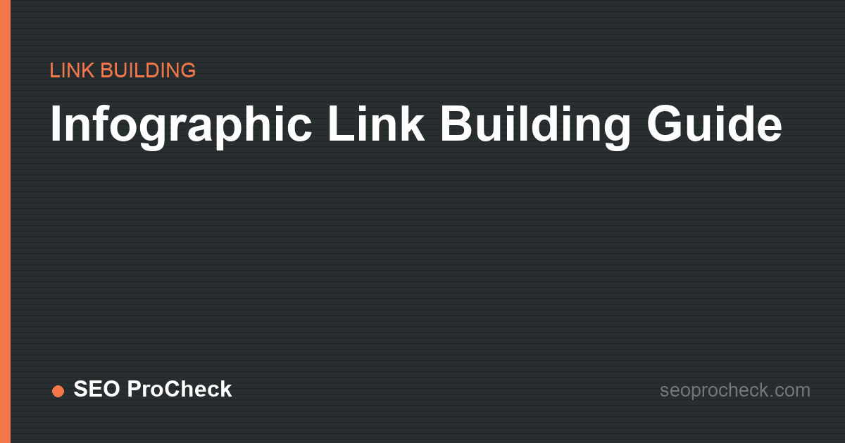 Infographic link building guide