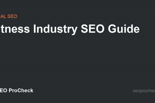 Fitness Industry SEO Guide