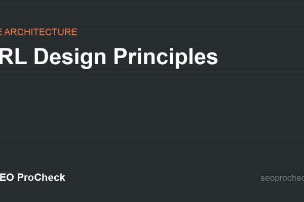 URL Design Principles