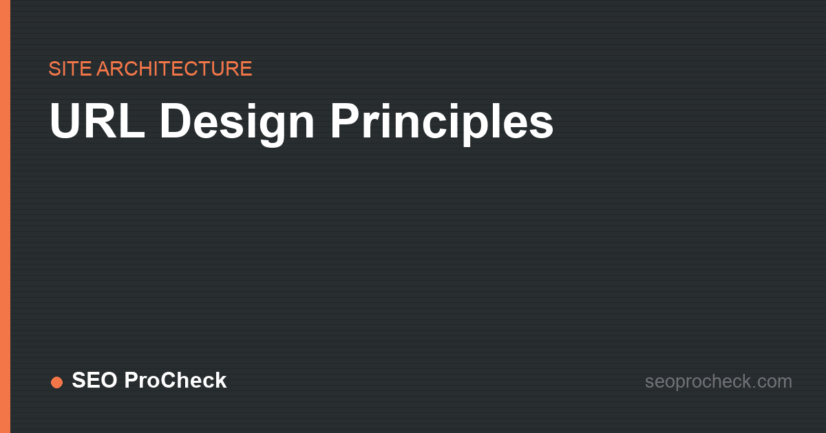 Url design principles