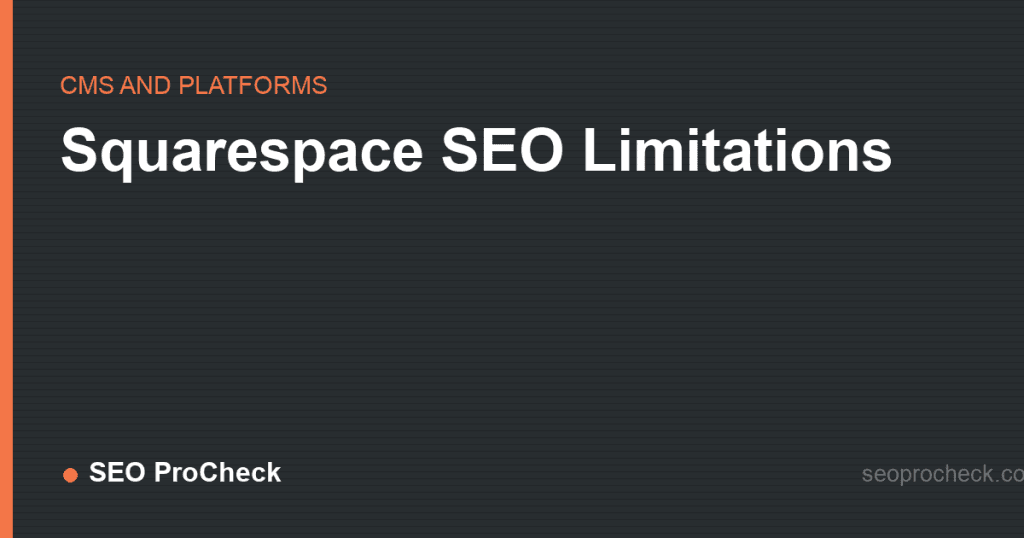 Squarespace seo limitations 2 Squarespace seo limitations