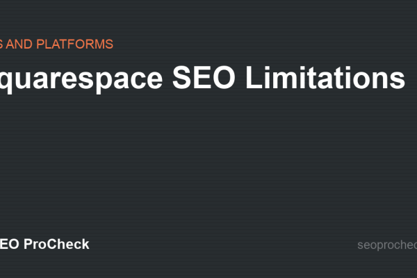 Squarespace SEO Limitations