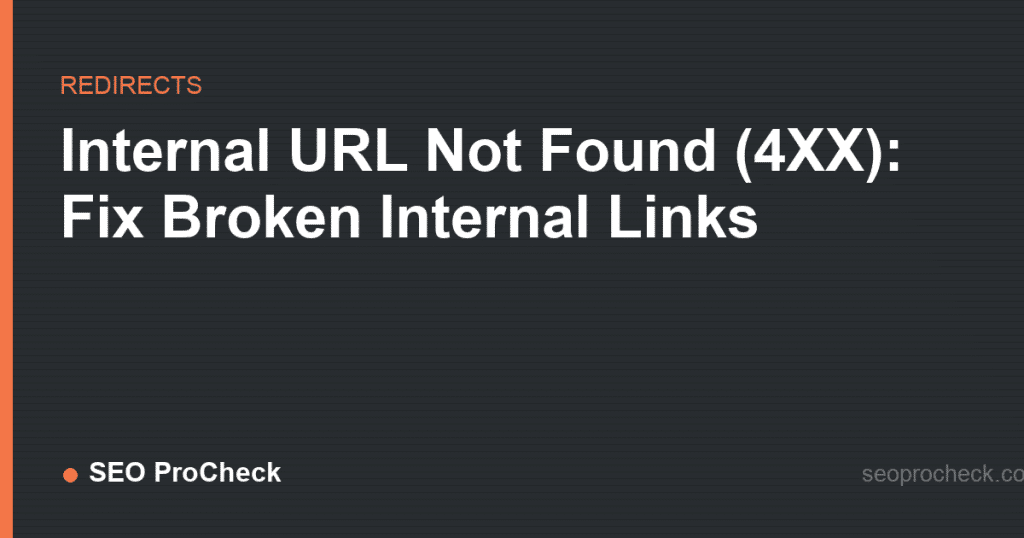 Internal url not found (4xx): fix broken internal links 2 Internal url not found (4xx): fix broken internal links