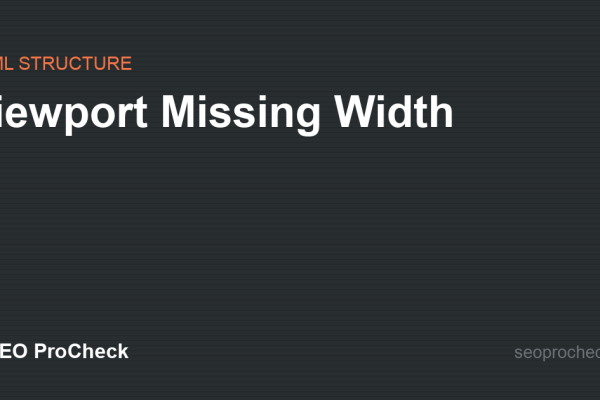 Viewport Missing Width