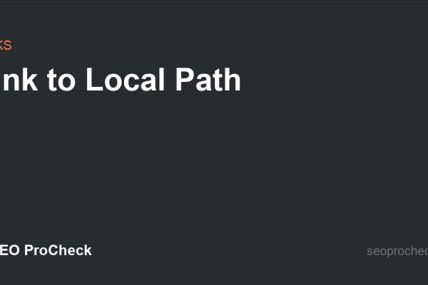 Link to Local Path