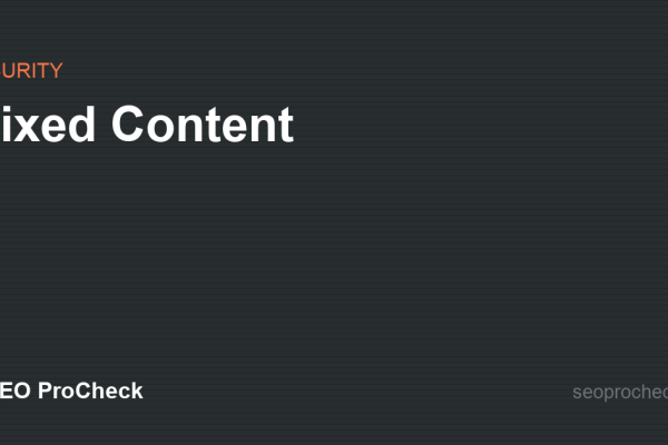 Mixed Content