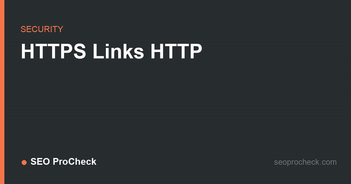Https links http