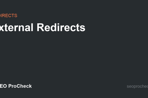 External Redirects