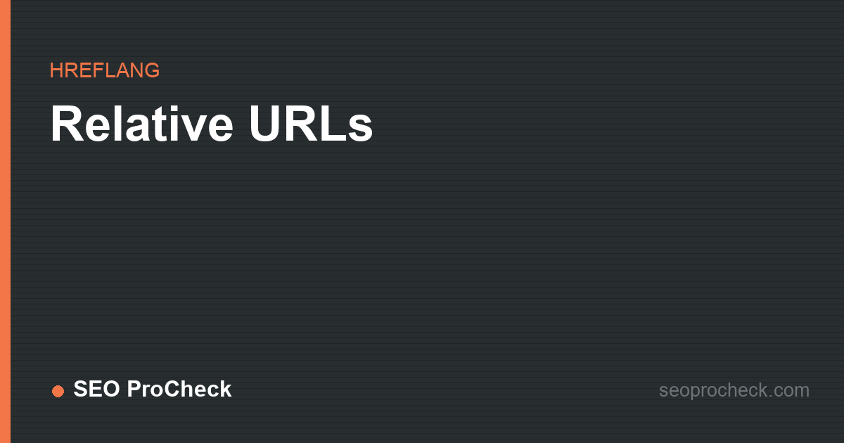 Relative urls