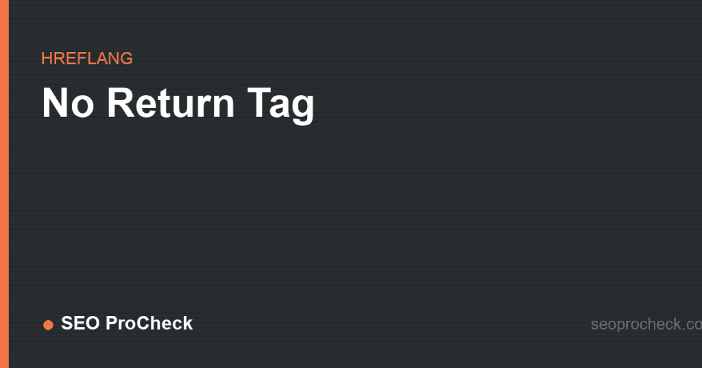 No return tag 2 No return tag