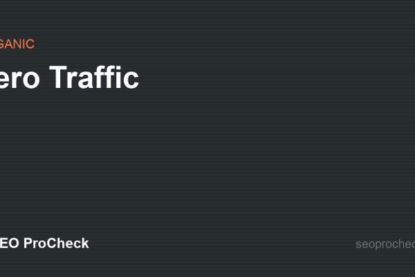 Zero Traffic