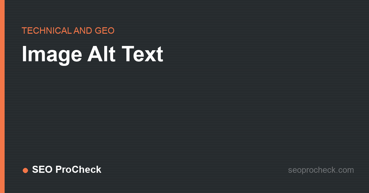 Image alt text