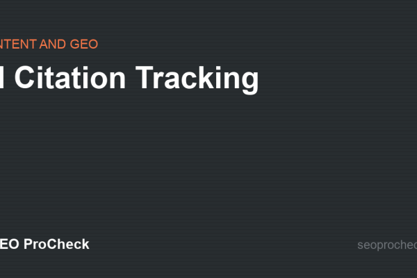AI Citation Tracking
