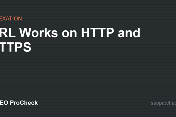 URL Works on HTTP and HTTPS