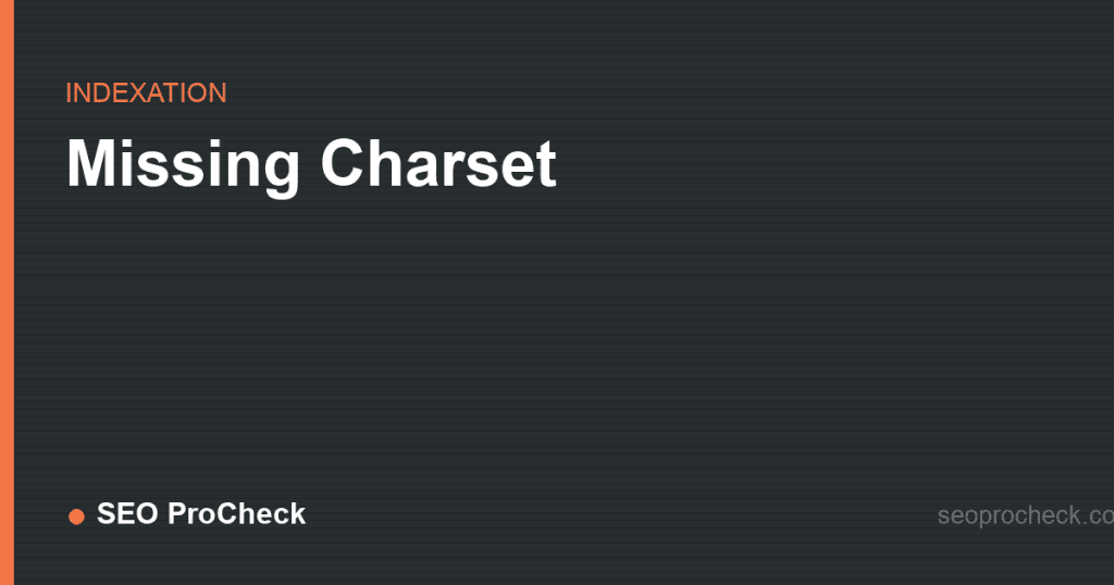 Missing charset 2 Missing charset