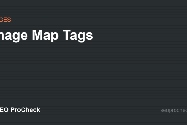 Image Map Tags