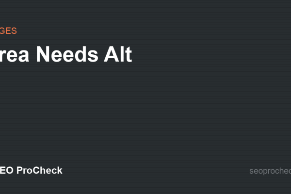 Area Needs Alt