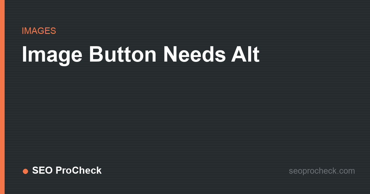 Image button needs alt