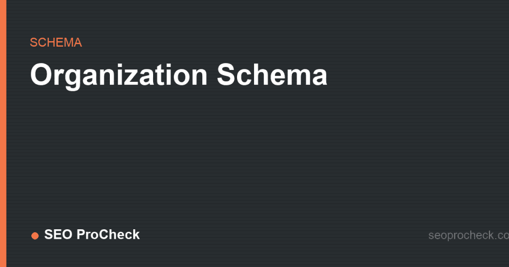 Organization schema 2 Organization schema
