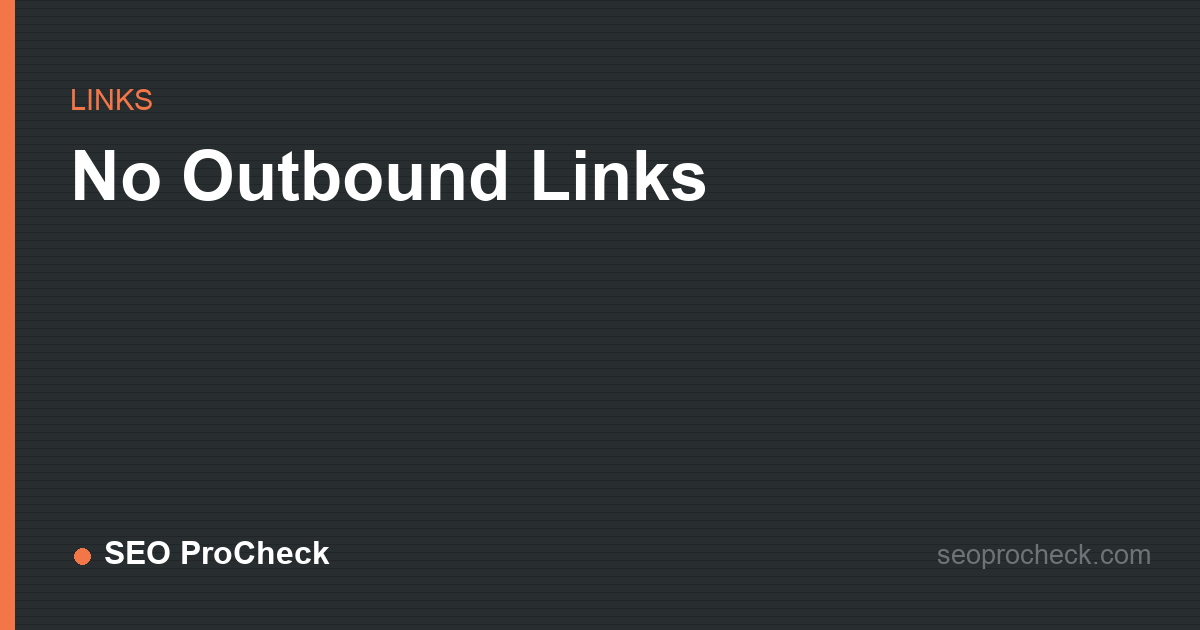 No outbound links