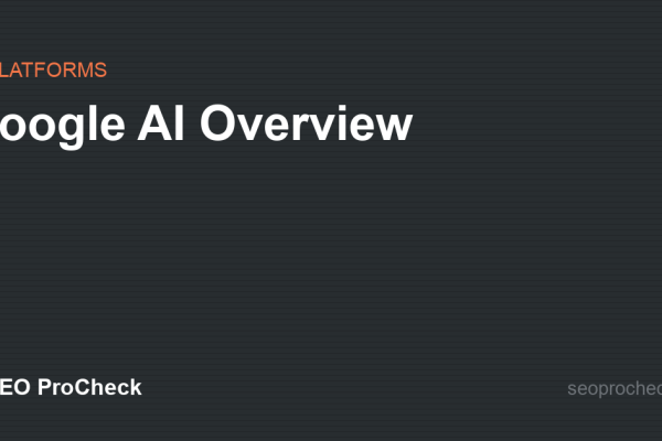 Google AI Overview