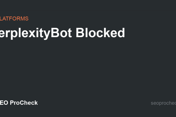 PerplexityBot Blocked