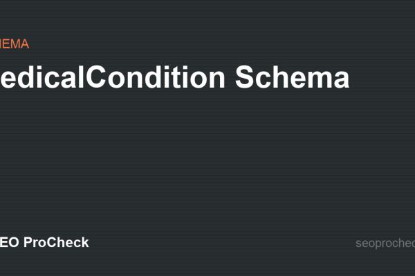 MedicalCondition Schema