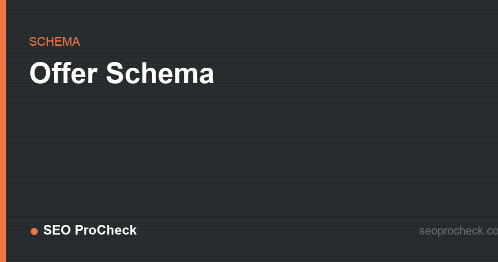 Offer schema 2 Offer schema