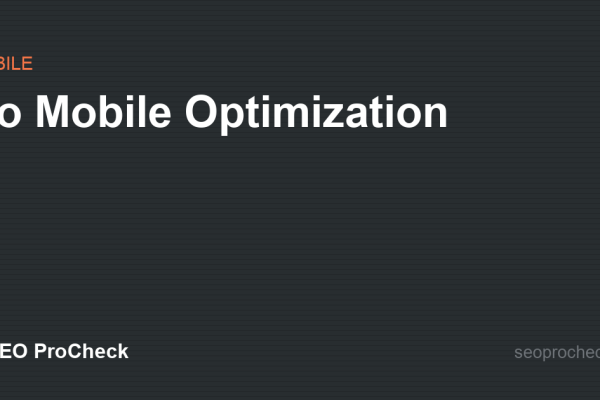No Mobile Optimization