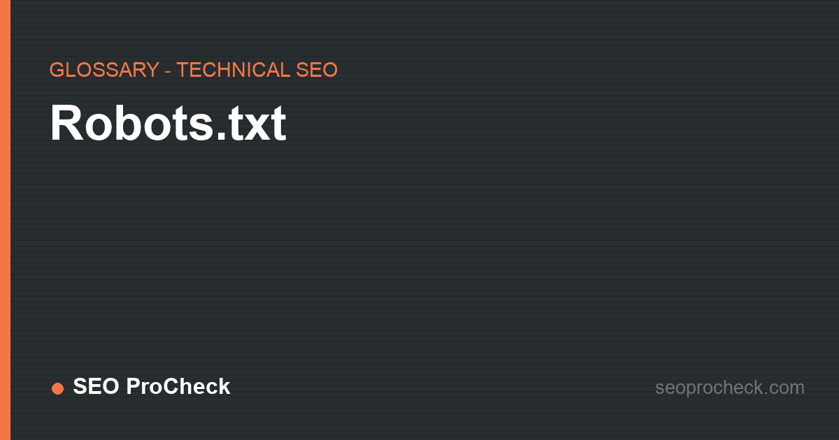 Robots. Txt