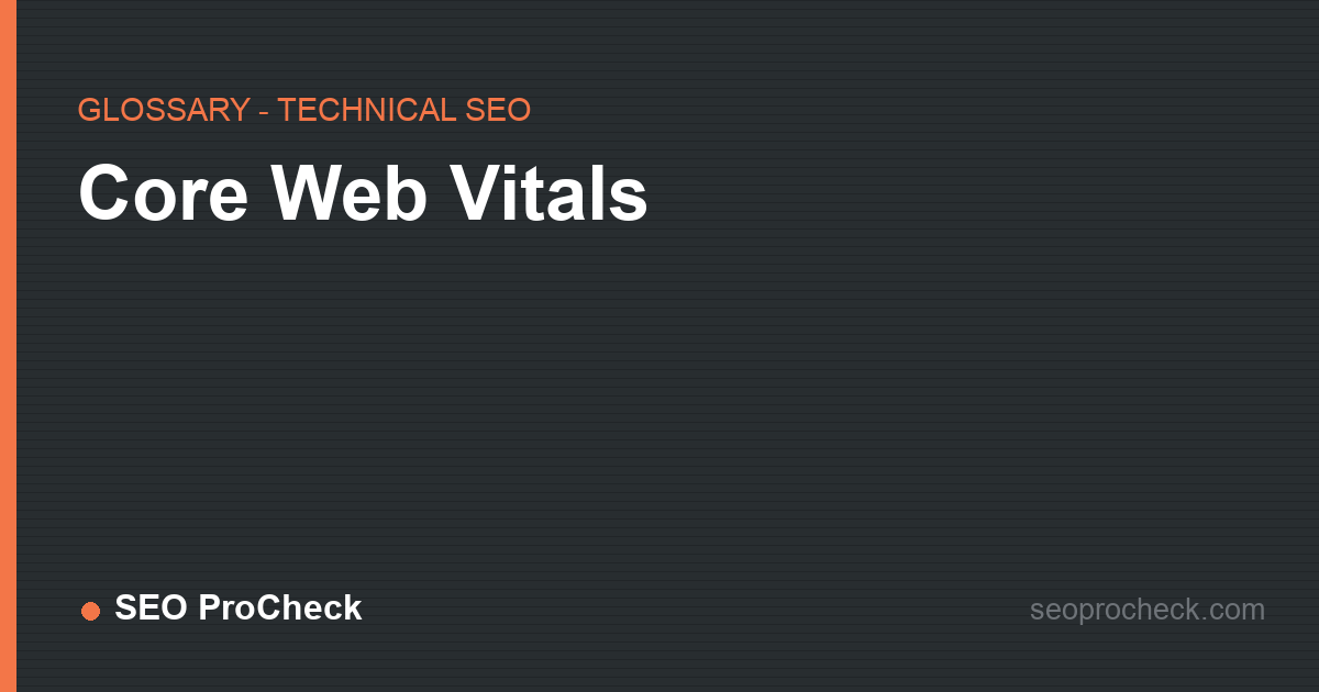 Core web vitals