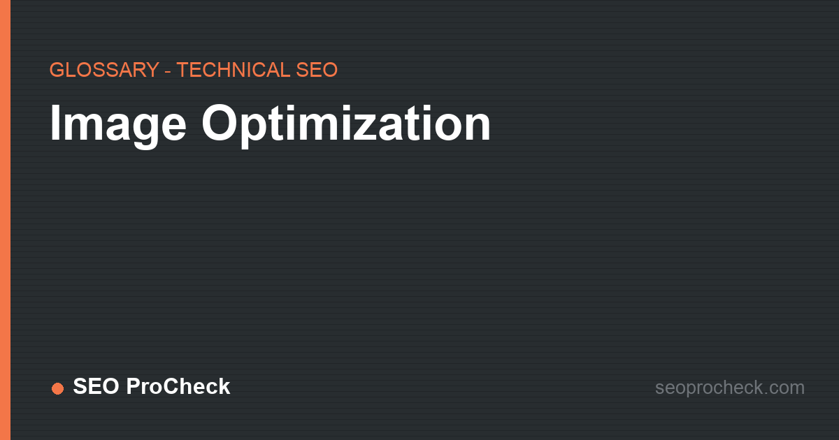 Image optimization