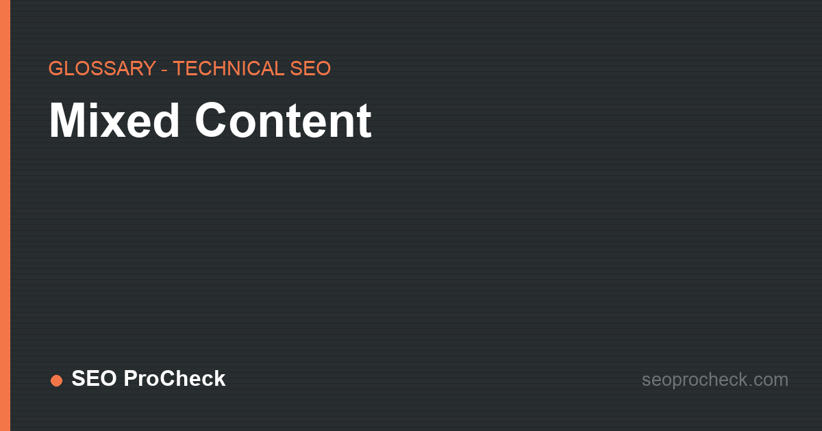 Mixed content