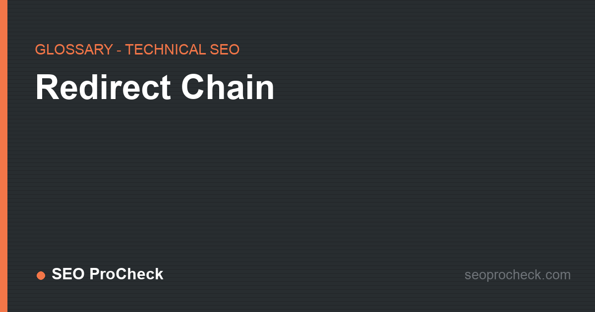 Redirect chain