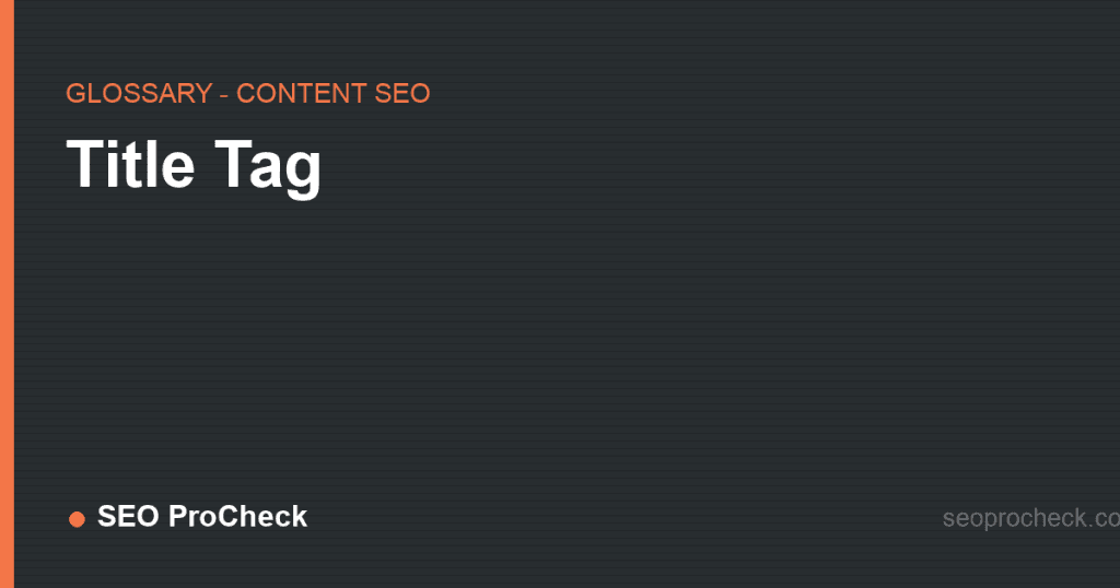 Title tag 2 Title tag