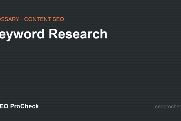Keyword Research