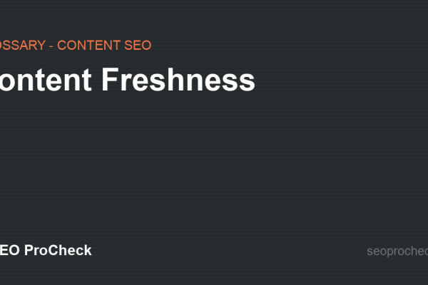 Content Freshness
