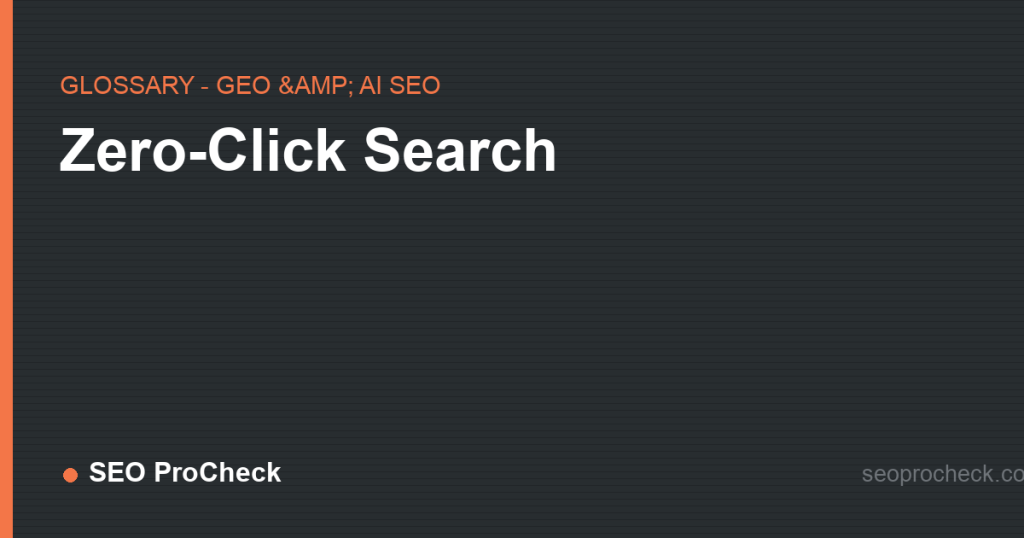 Zero-click search 2 Zero-click search