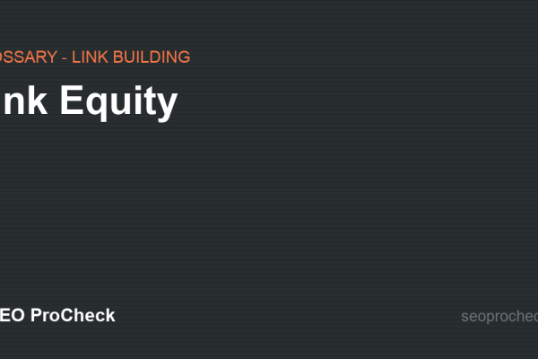 Link Equity